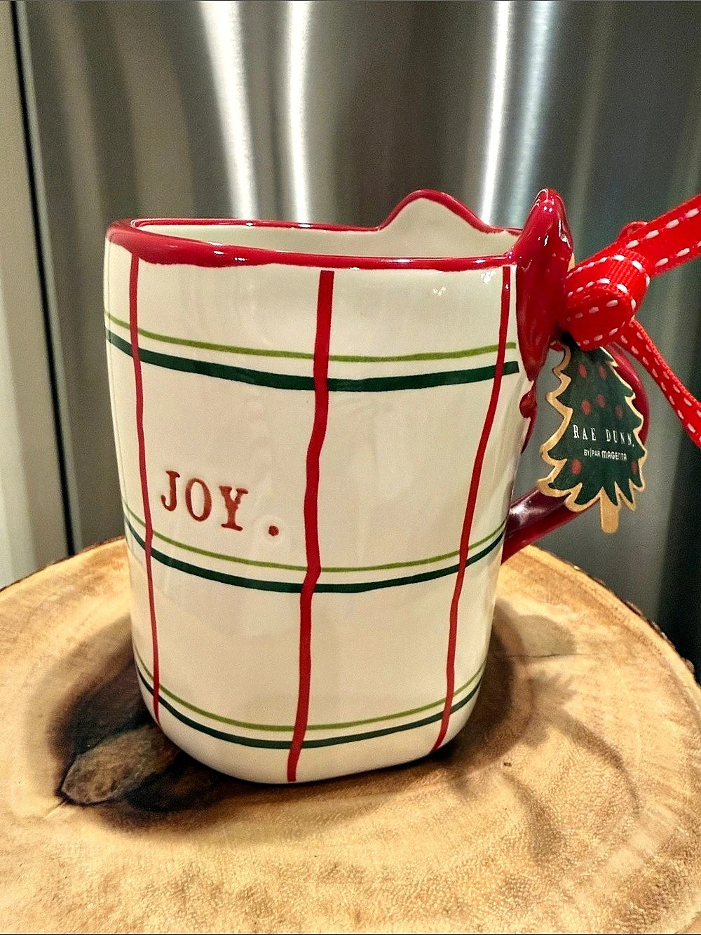 Rae Dunn JOY. Mug Christmas